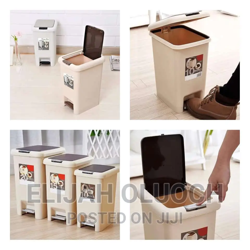 2in 1 Pedal/Push Dustbin