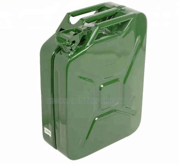 Generic Steel Fuel Can 20 Litres Jerry Can - main view