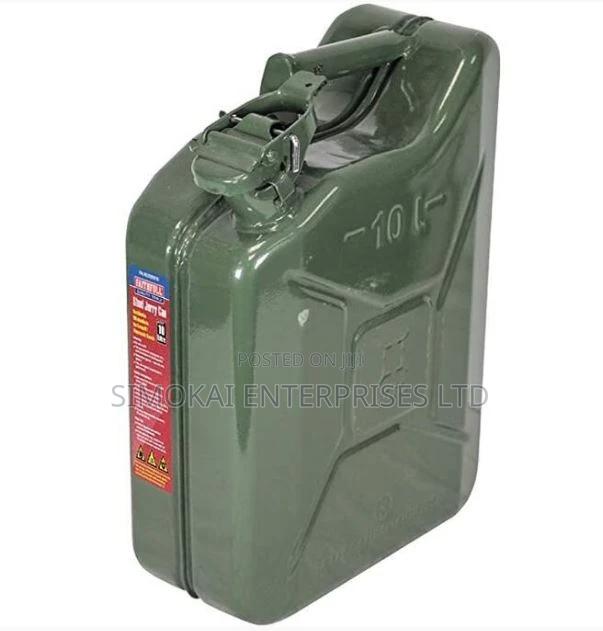 Generic Metal /Steel Fuel Jerry Can 10 LTRS