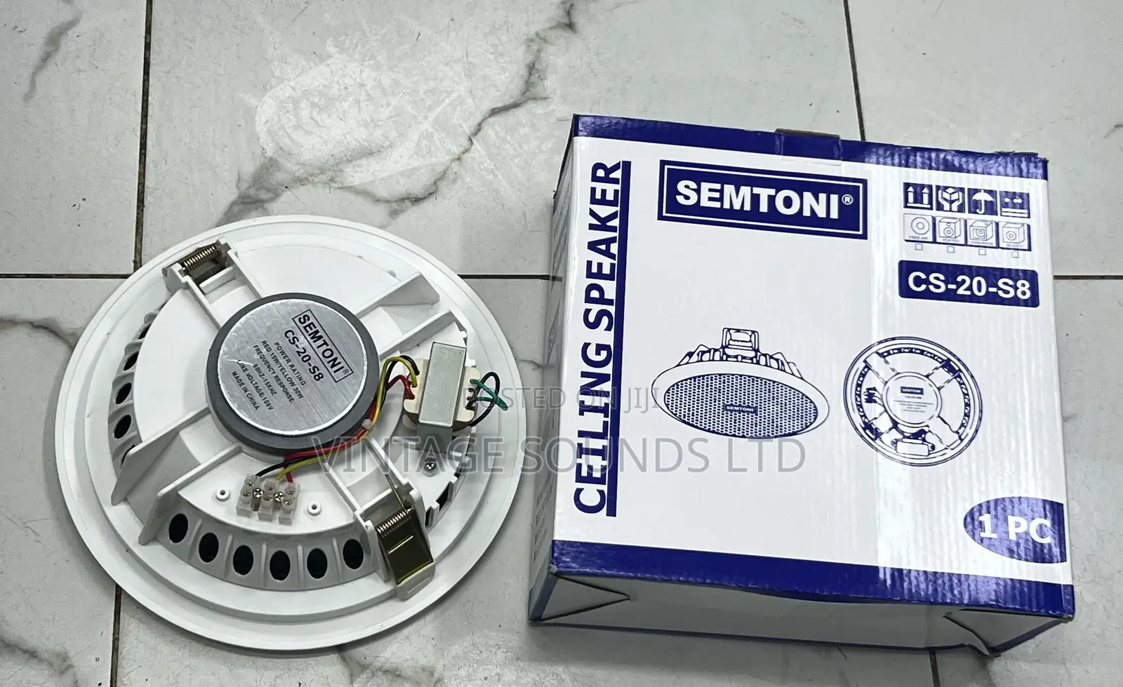 Semtoni Cs-20-S8 Ceiling Speaker 30w/ 8 Inches