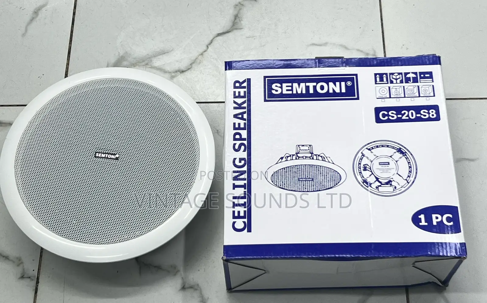 Semtoni Cs-20-S8 Ceiling Speaker 30w/ 8 Inches