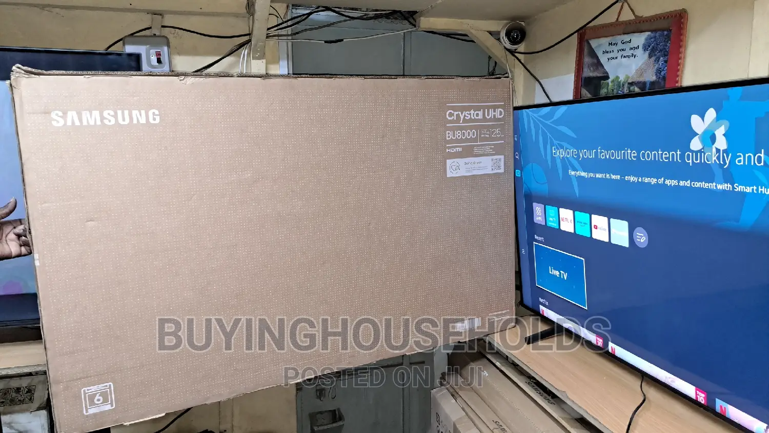 Samsung 50" Frameless Bu8000