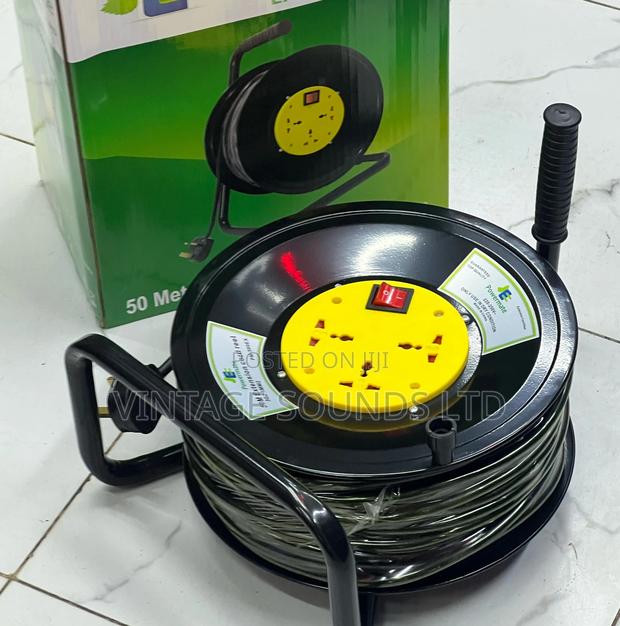 Powermate 50m 2.5mm Power Cable Extension Reel Heavy - thumbnail 3