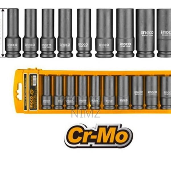 ORIGINAL 10 PCS 1/2" Deep Impact Socket Set