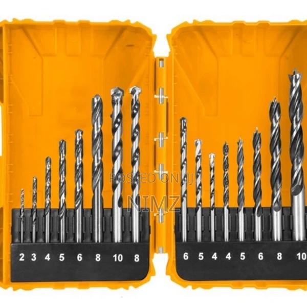 ORIGINAL 16 PCS Metal, Masonry and Wood Drill Bits Set - main view