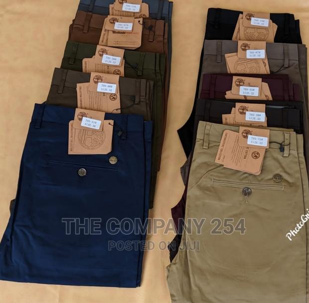 Classic Quality Assorted Soft Casual Khaki Pants - main view