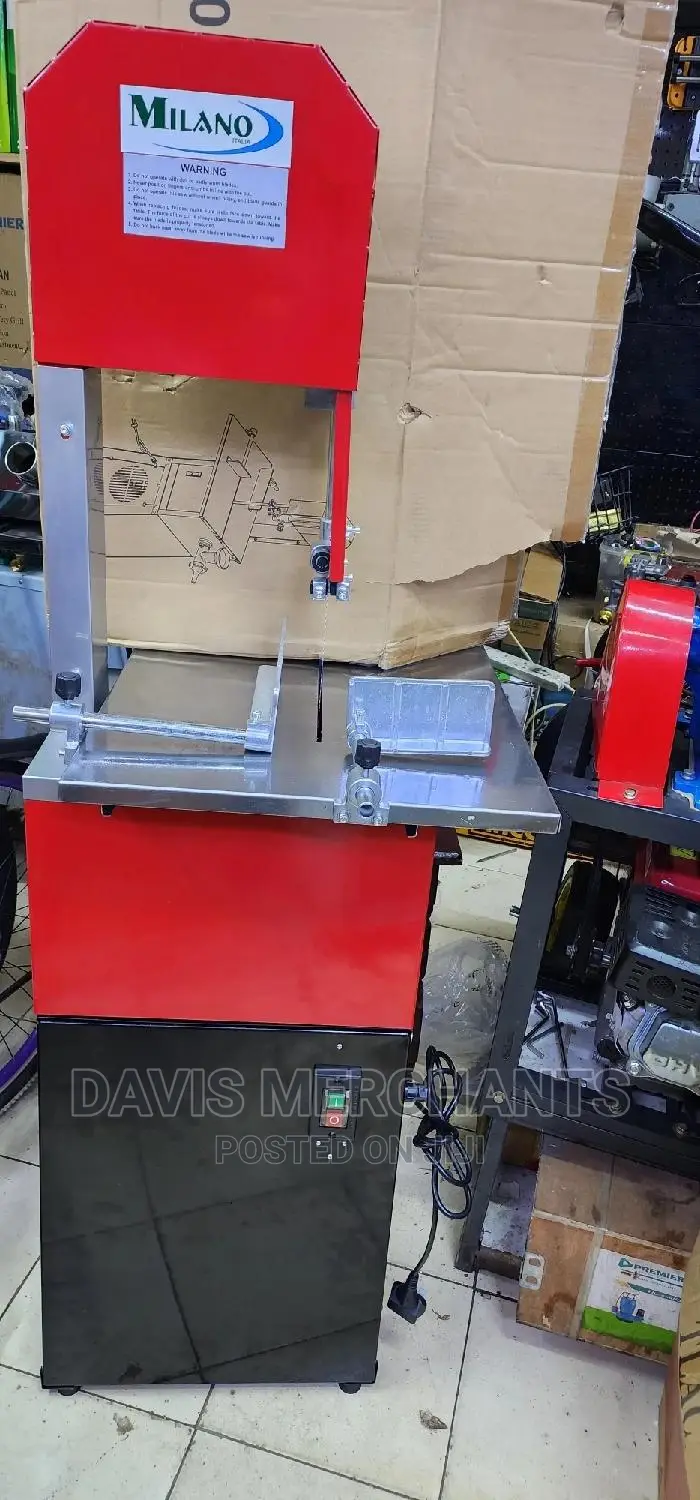 Commercial Hybrid Bone Saw Machine With Meat Mincer
