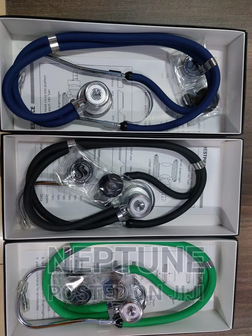 Double Tube Stethoscope,,