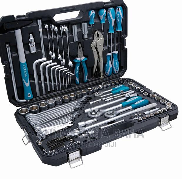 TOTAL COMPLETE 142 PCS Combination Tools Set - main view