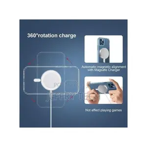 iPhone 11, 12 Transparent Compatible for Wireless Charging