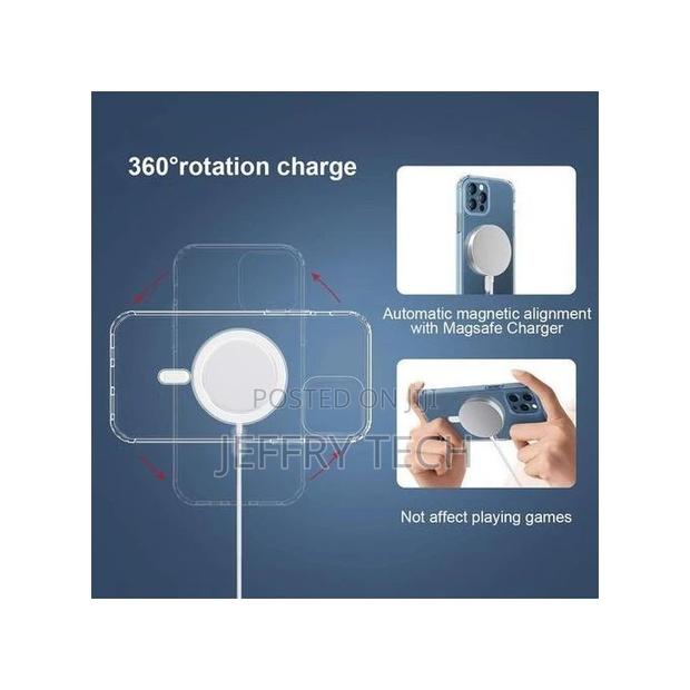 iPhone 11, 12 Transparent Compatible for Wireless Charging - thumbnail 2