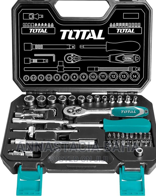 TOTAL THT141451 45pcs 1/4" Socket Set - main view
