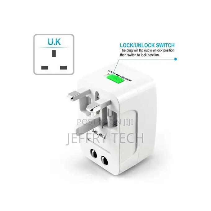 Universal Power Adapter Converter Travel Socket Charger Plug