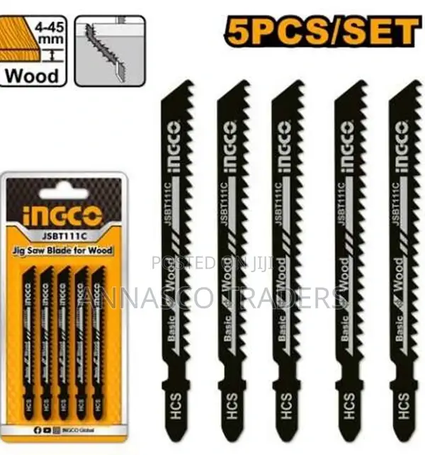 INGCO STRONG JSBT111C Jig Saw Blade for Wood