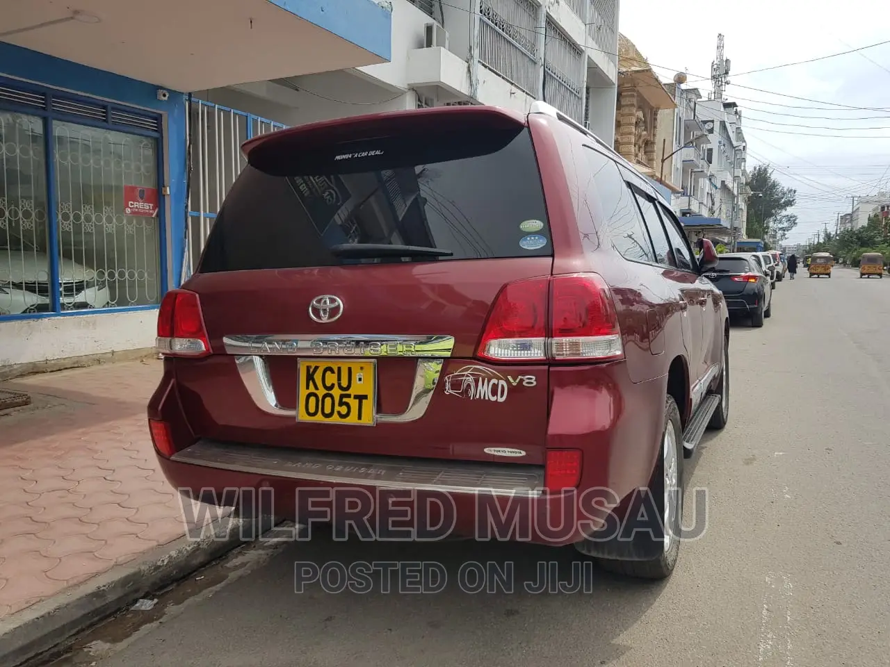 Toyota Land Cruiser 2012 Red