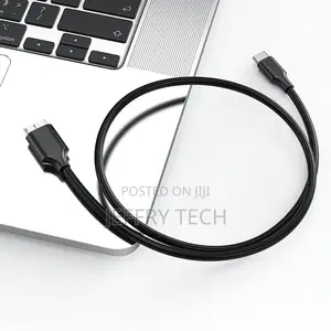 Micro B to USB Type C 3.1 External Hard Drive Cable Cord Mac