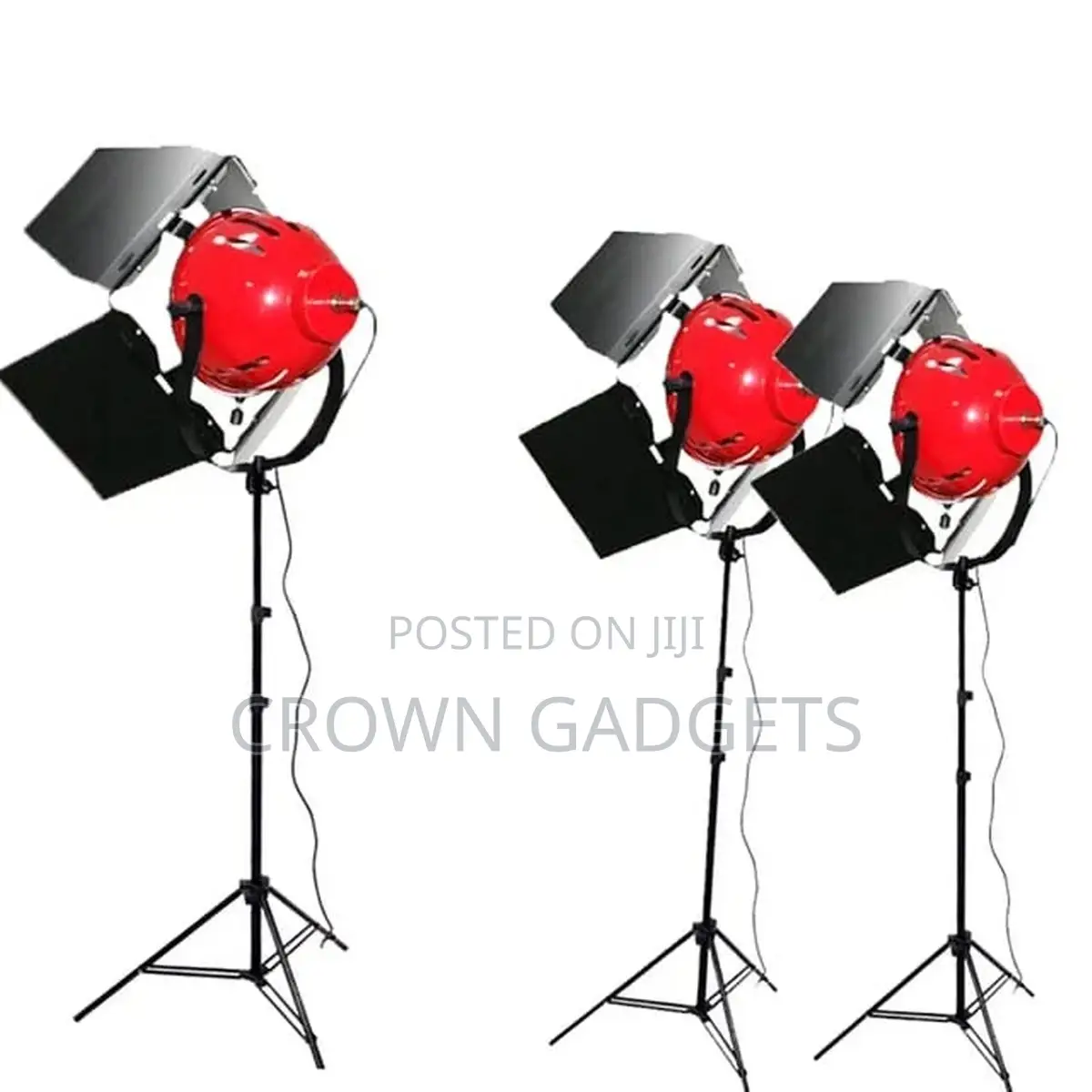 Red Head Continuous Video Lighting With Light Stands Kit