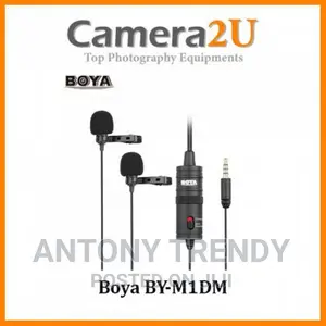 Boya BYM1DM Dual Corded Microphone