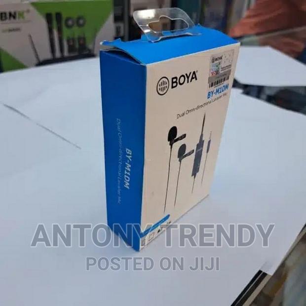 Dual-Head Lavalier Microphone - main view