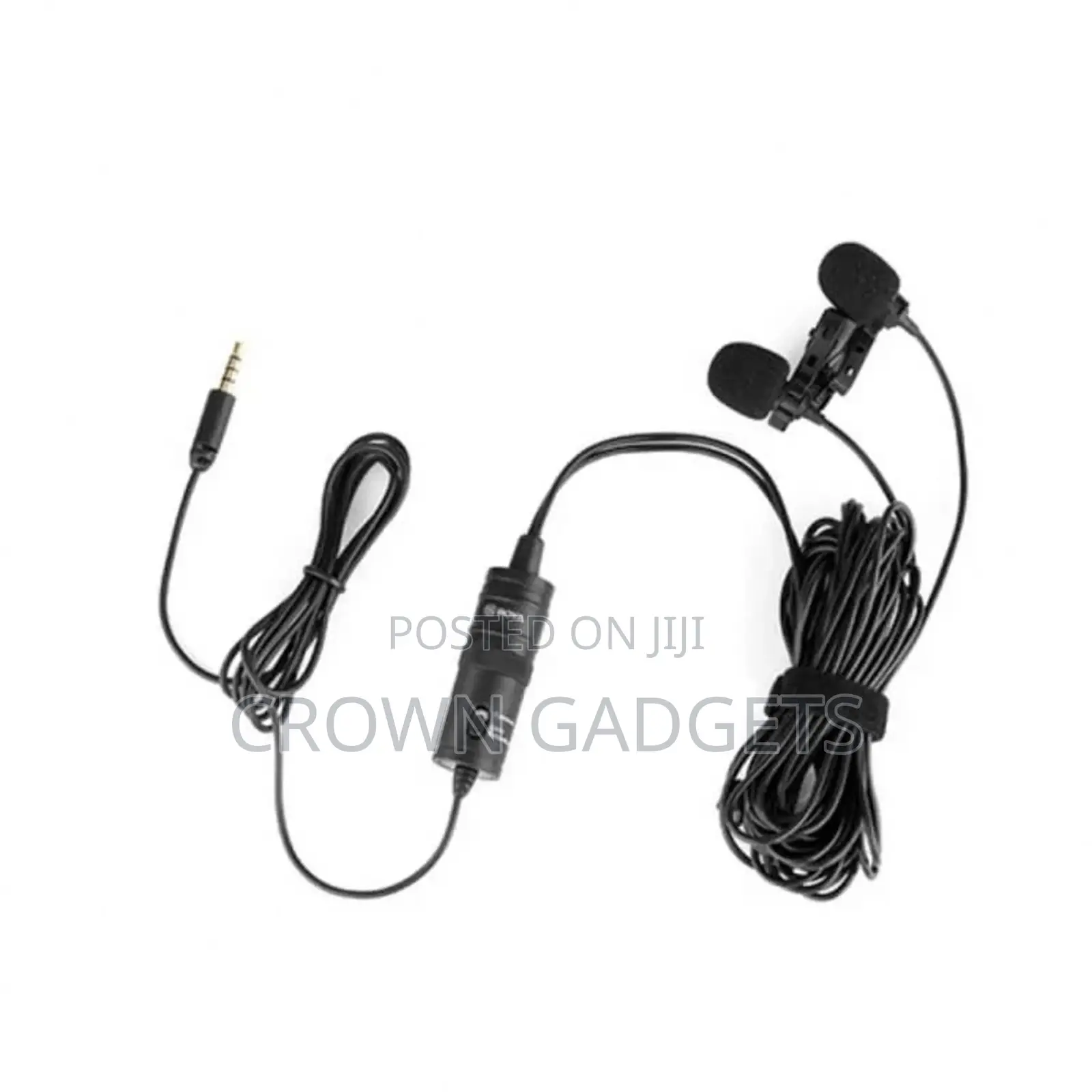 Omni-Directional Lavalier Microphone Lapel Clip-On