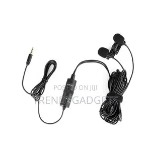 Omni-Directional Lavalier Microphone Lapel Clip-On
