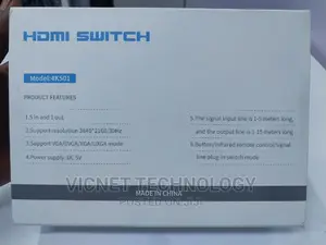 5 in 1 HDMI Switch 