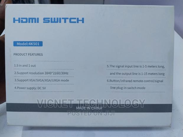 5 in 1 HDMI Switch  - thumbnail 2