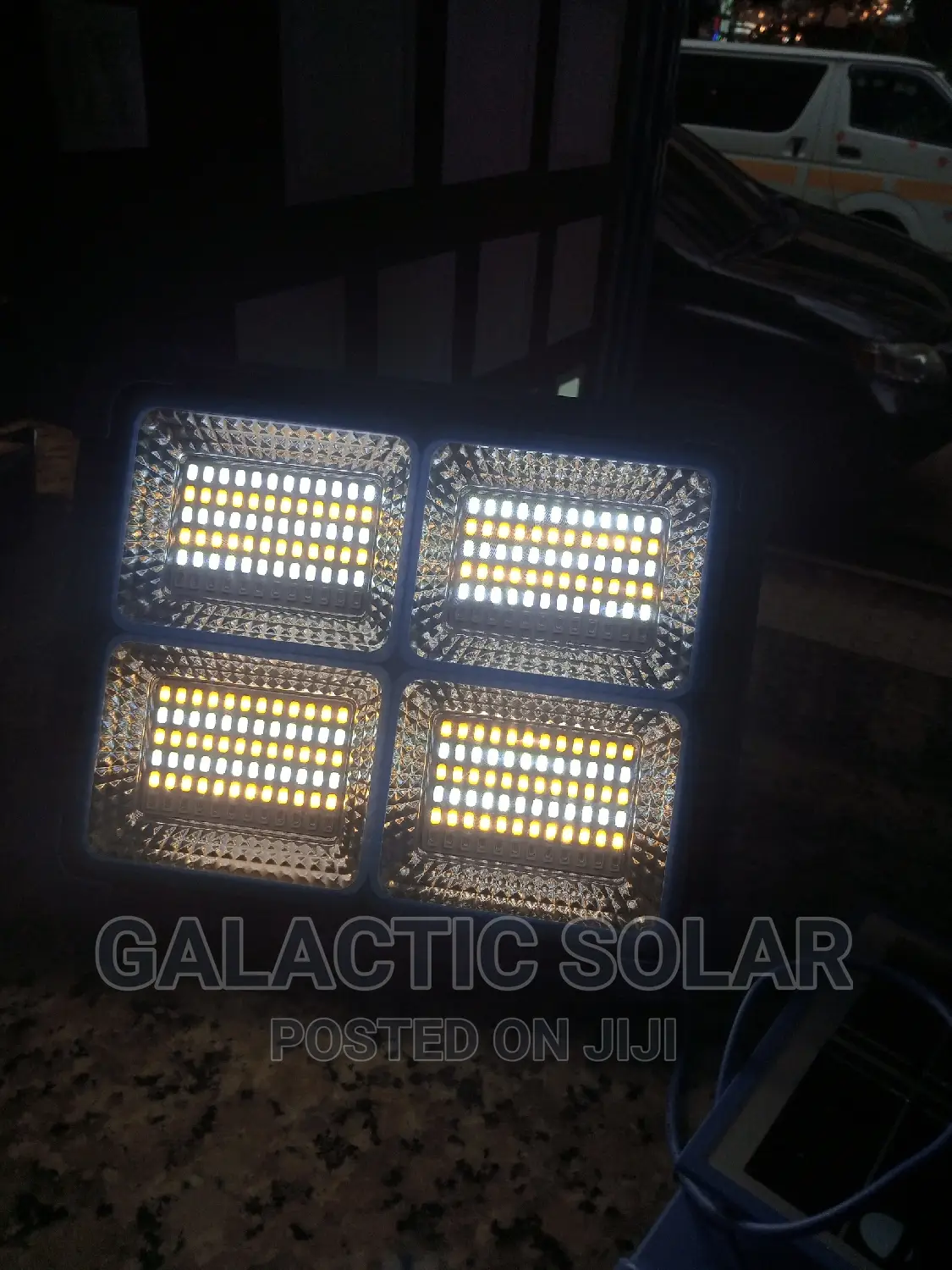Solar /AC Rechargeable Light