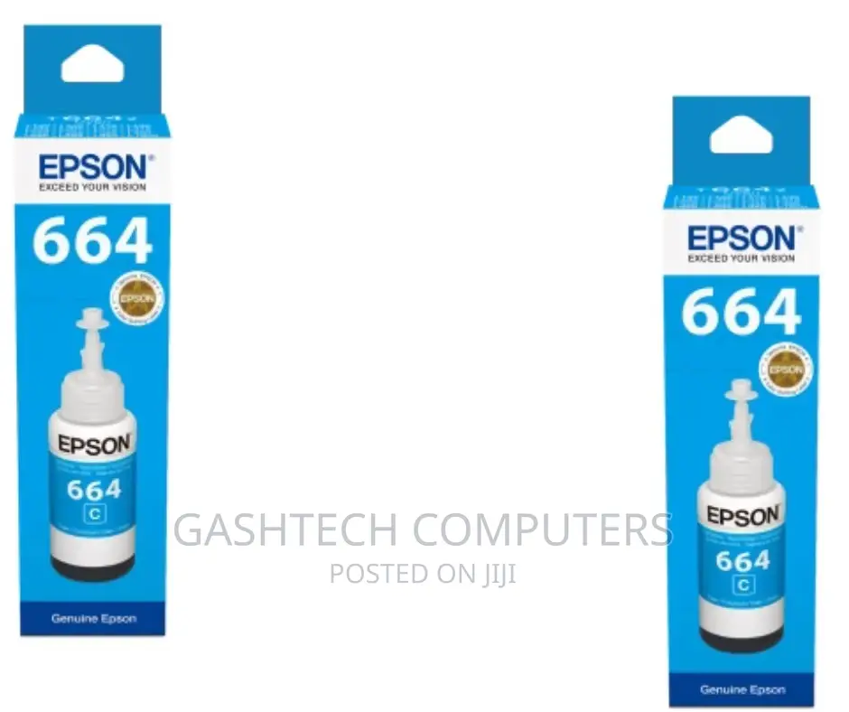 Epson T6642 Genuine Cyan Ink Bottle - 70ML