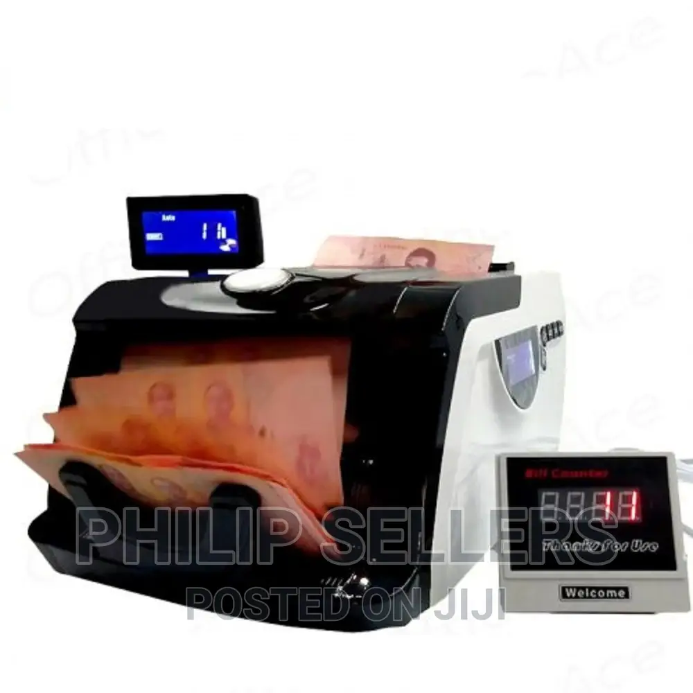 Bill Counting Machine With Note Detection / Batching
