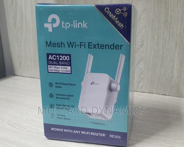 Tp Link Wi-Fi Extender- Ac 1200 Dual Band