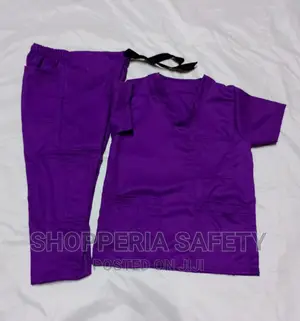Purple Medical Scrubs