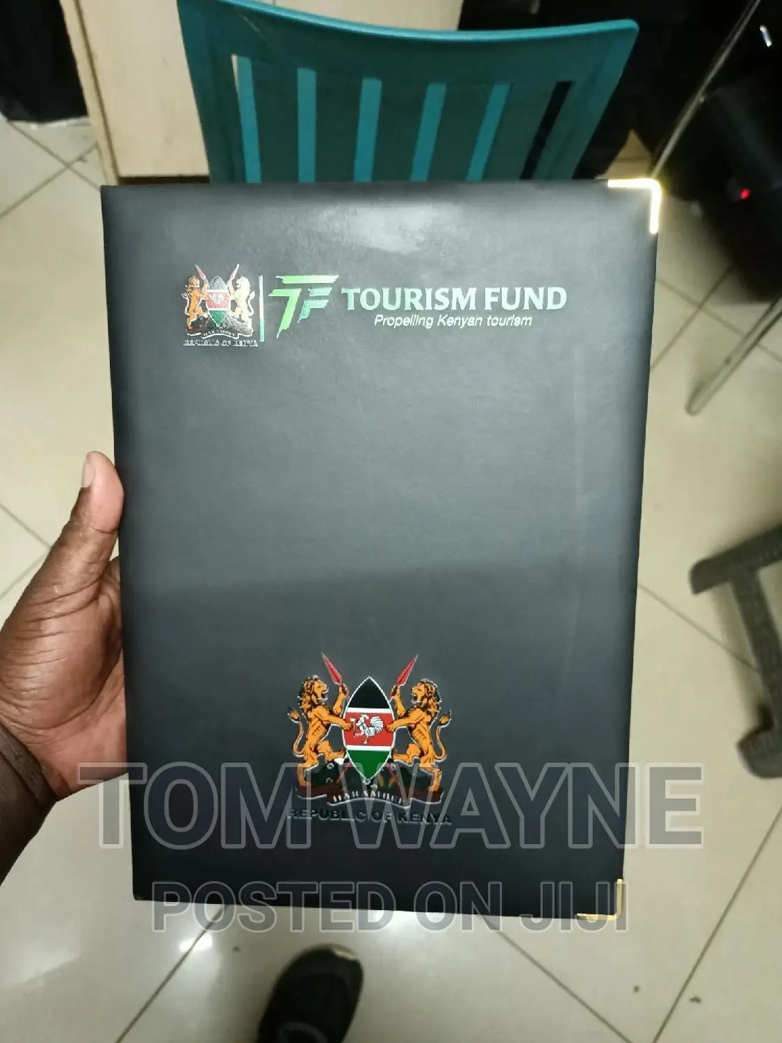 Soft Leather Certificate Holder Customized With Your Logo
