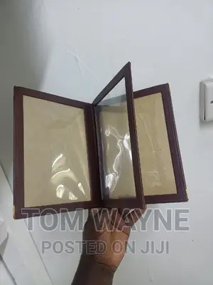 Leather Menu Holders A4 Size