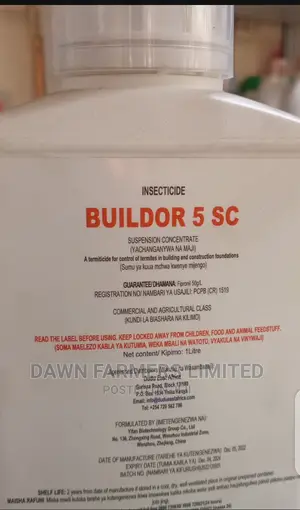 Buildor 5 Sc Termiticide 1ltr