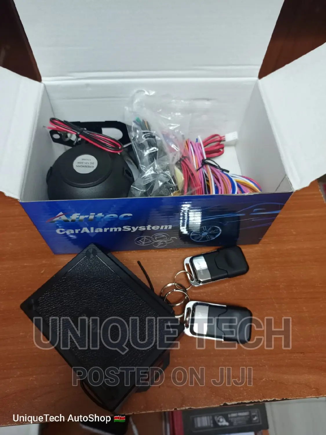 Car Alarm System - Afritec Car Alarm Without Cut Out