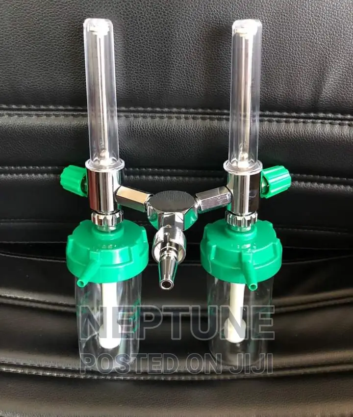 Oxygen Regulator Wall Mount Double