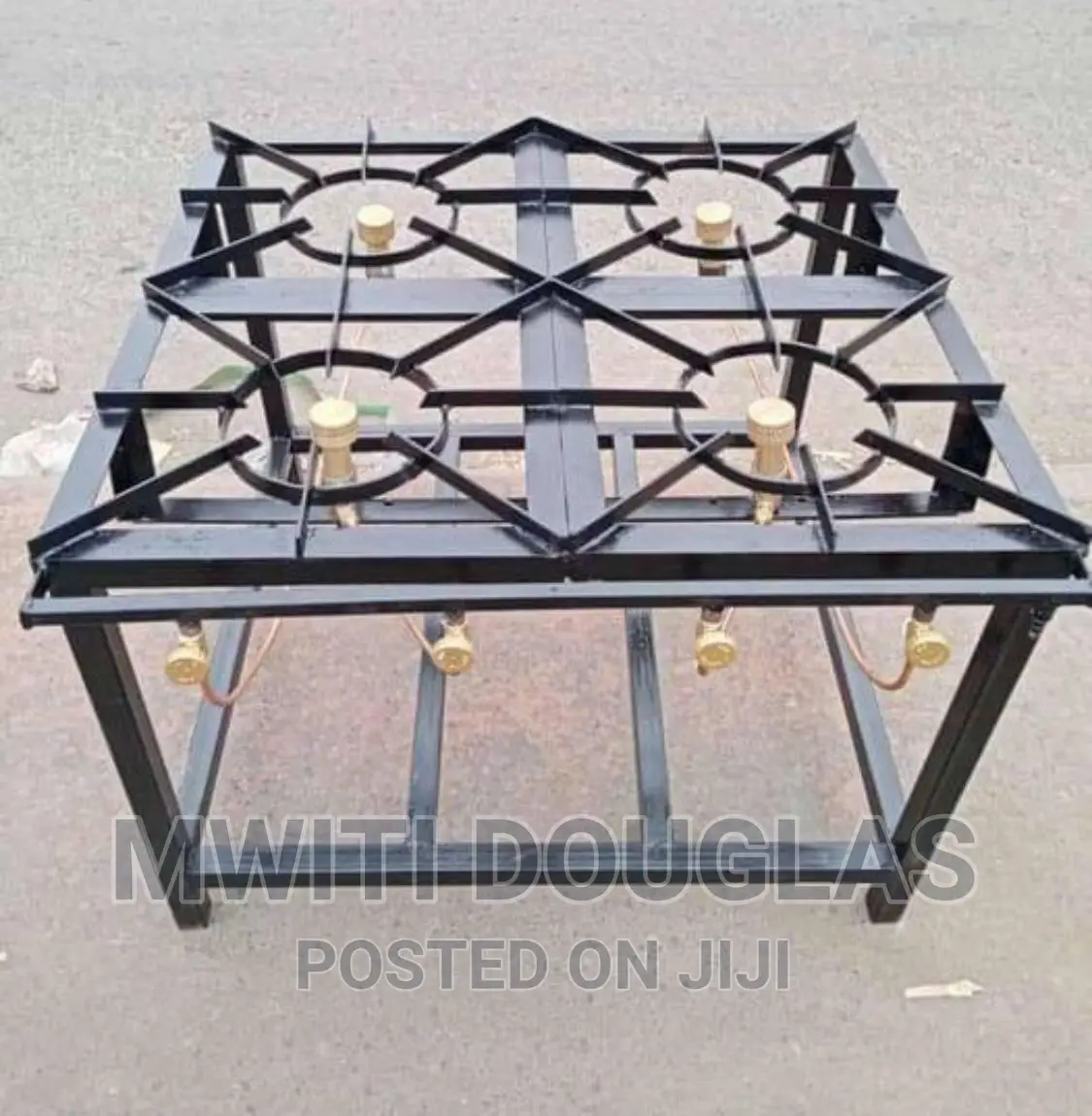 4high Pressure Burners Gas Cooker