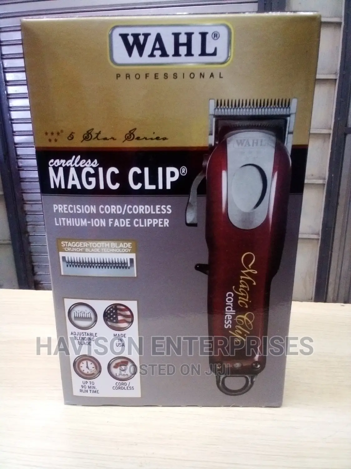 Cordless Magic Clip Shaver