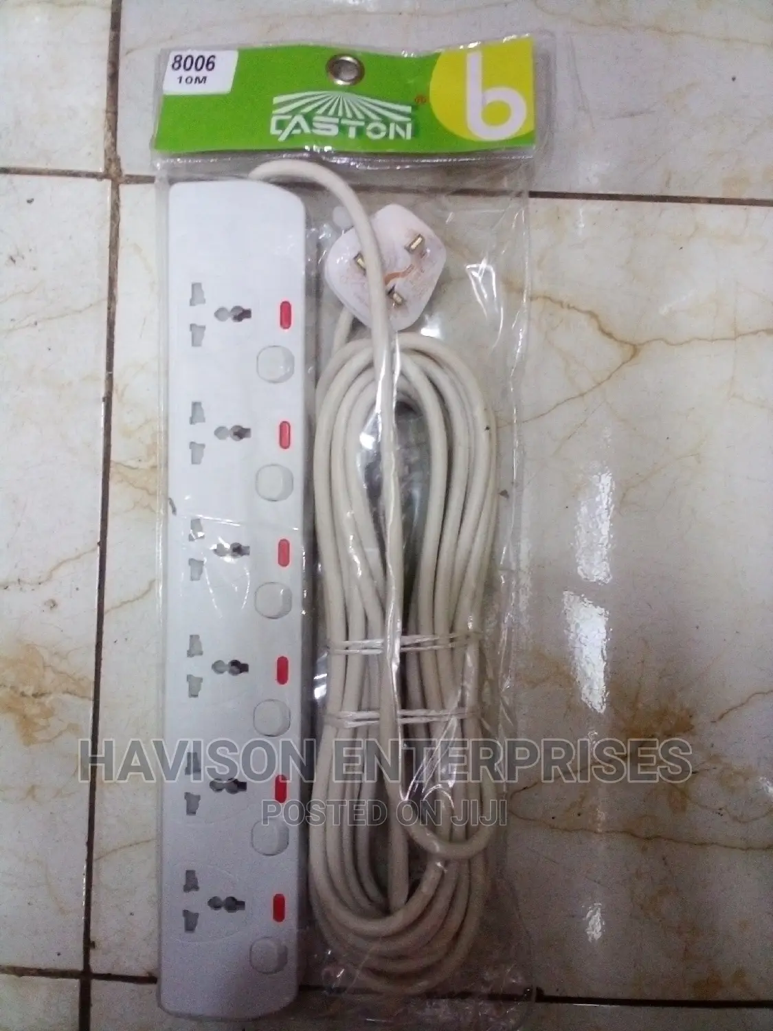 6 Way 10 MTRS Extension Cable