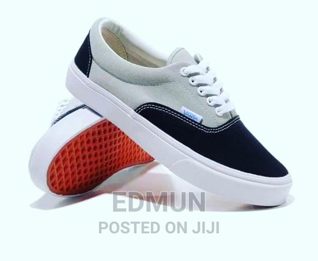 Grey Black Old Skool Vans Off the Wall - thumbnail 2