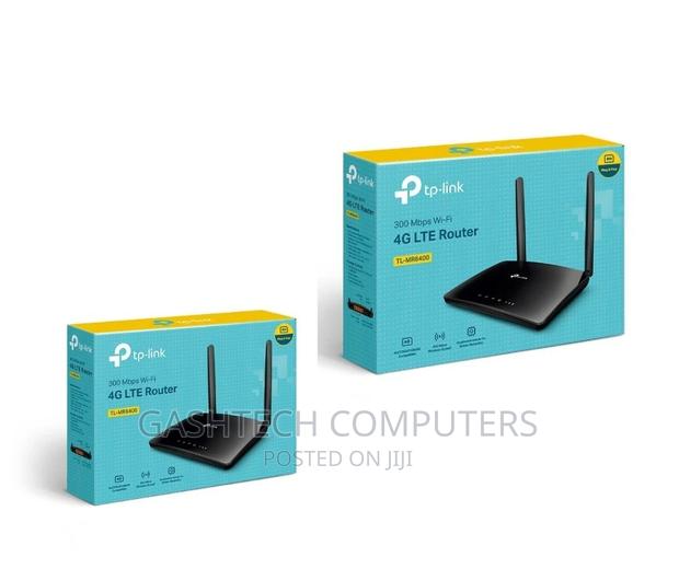 Tp Link Tl-Mr6400^^Tp Link Tl-Mr6400 Wireless Router - main view