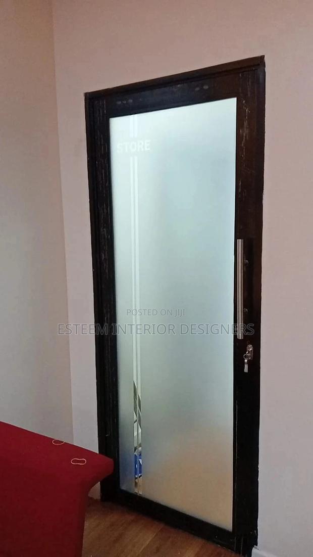 Aluminum With Frosted Glass Doors - thumbnail 3