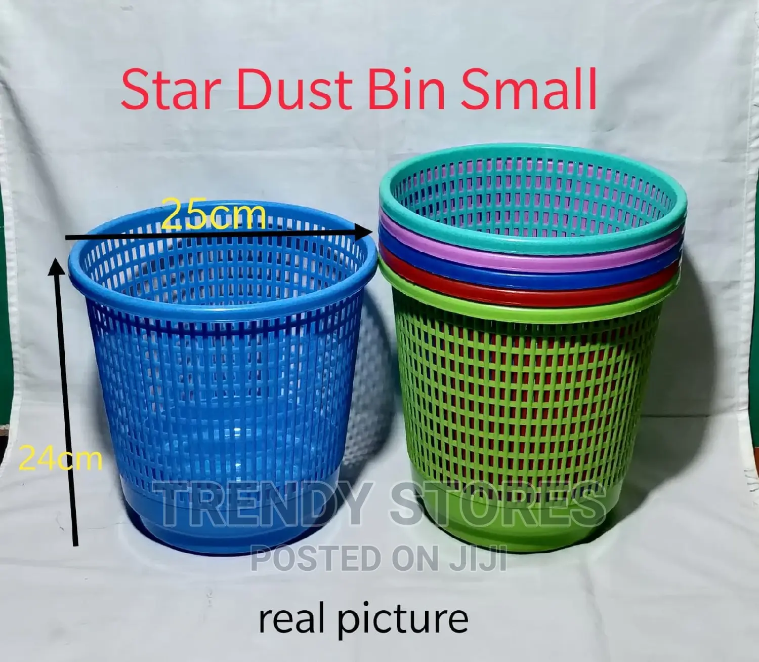 Star Plastic Dust Bin Small