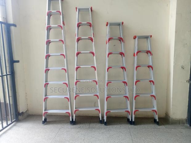 Aluminium Twin Sided Multiple a Types Step Ladder - main view