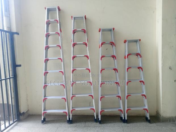 Aluminium Twin Sided Multiple a Types Step Ladder - thumbnail 2