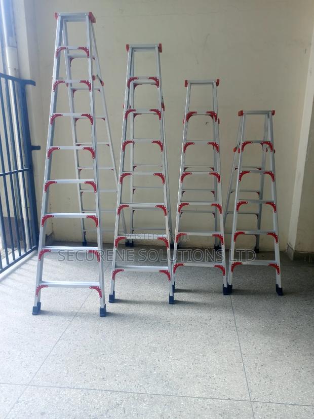 Aluminium Twin Sided Multiple a Types Step Ladder - thumbnail 4