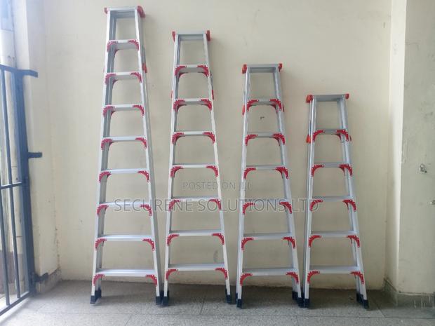 Aluminium Twin Sided Multiple a Types Step Ladder - thumbnail 5