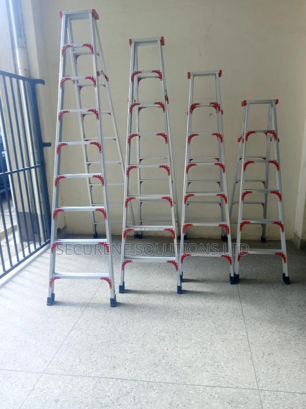 Aluminium Twin Sided Multiple a Types Step Ladder - thumbnail 7