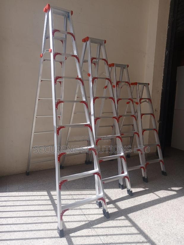 Aluminium Twin Sided Multiple a Types Step Ladder - thumbnail 8